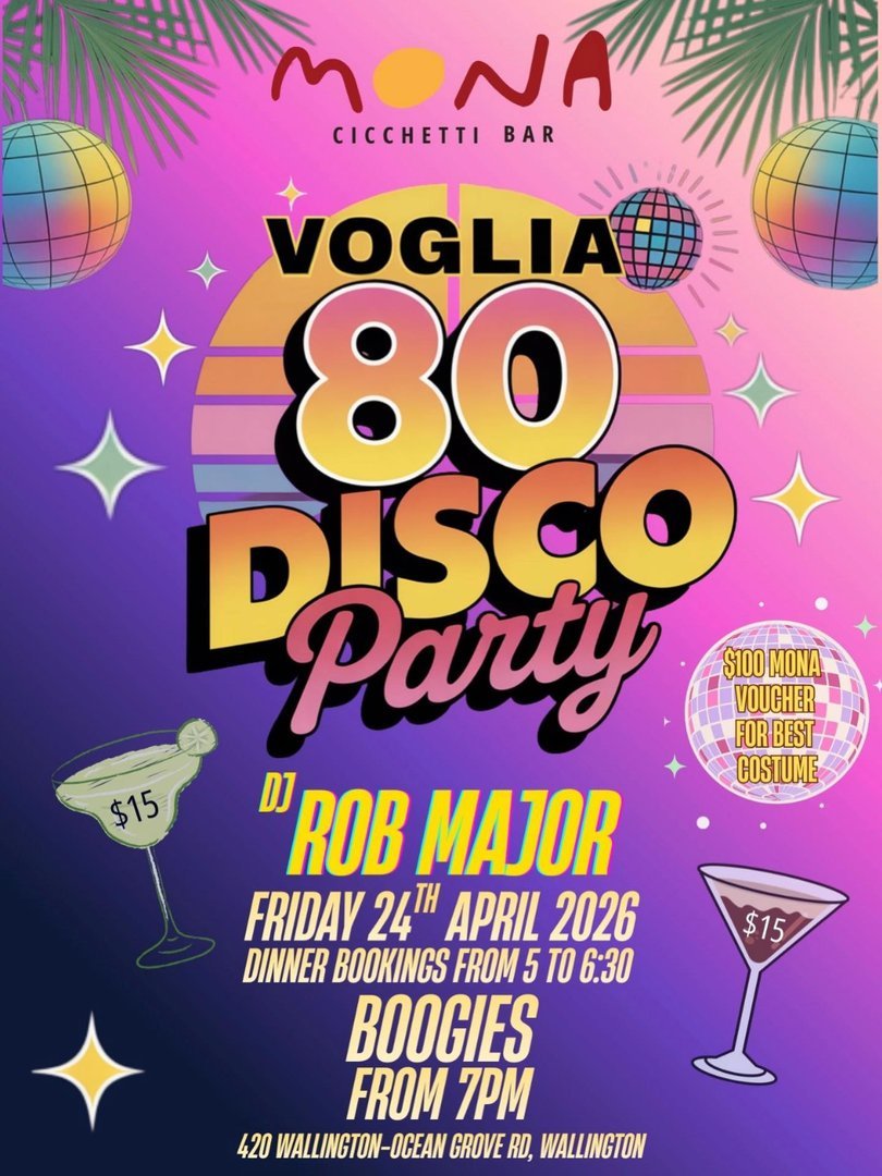 Voglia 80 Disco Party