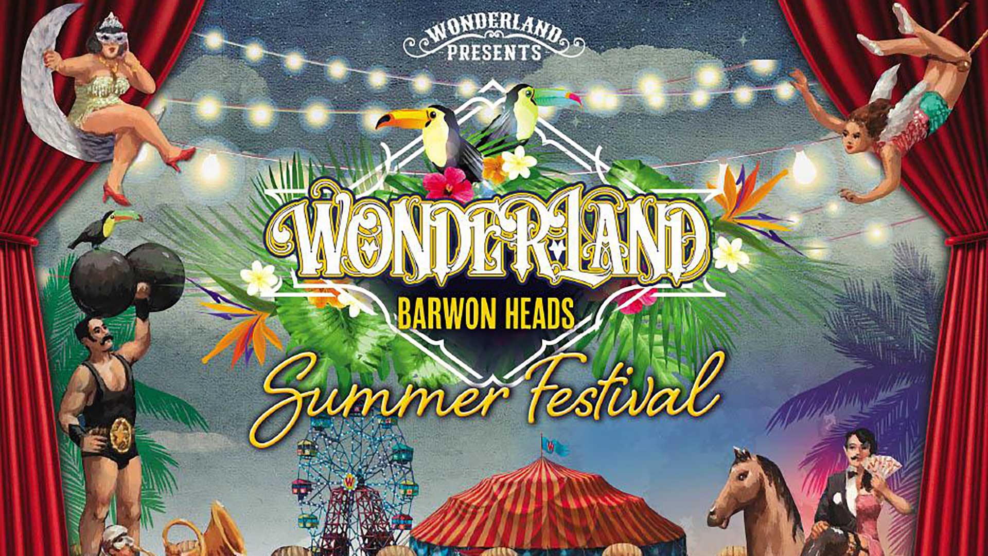 Wonderland Summer Festival lights up Barwon Heads