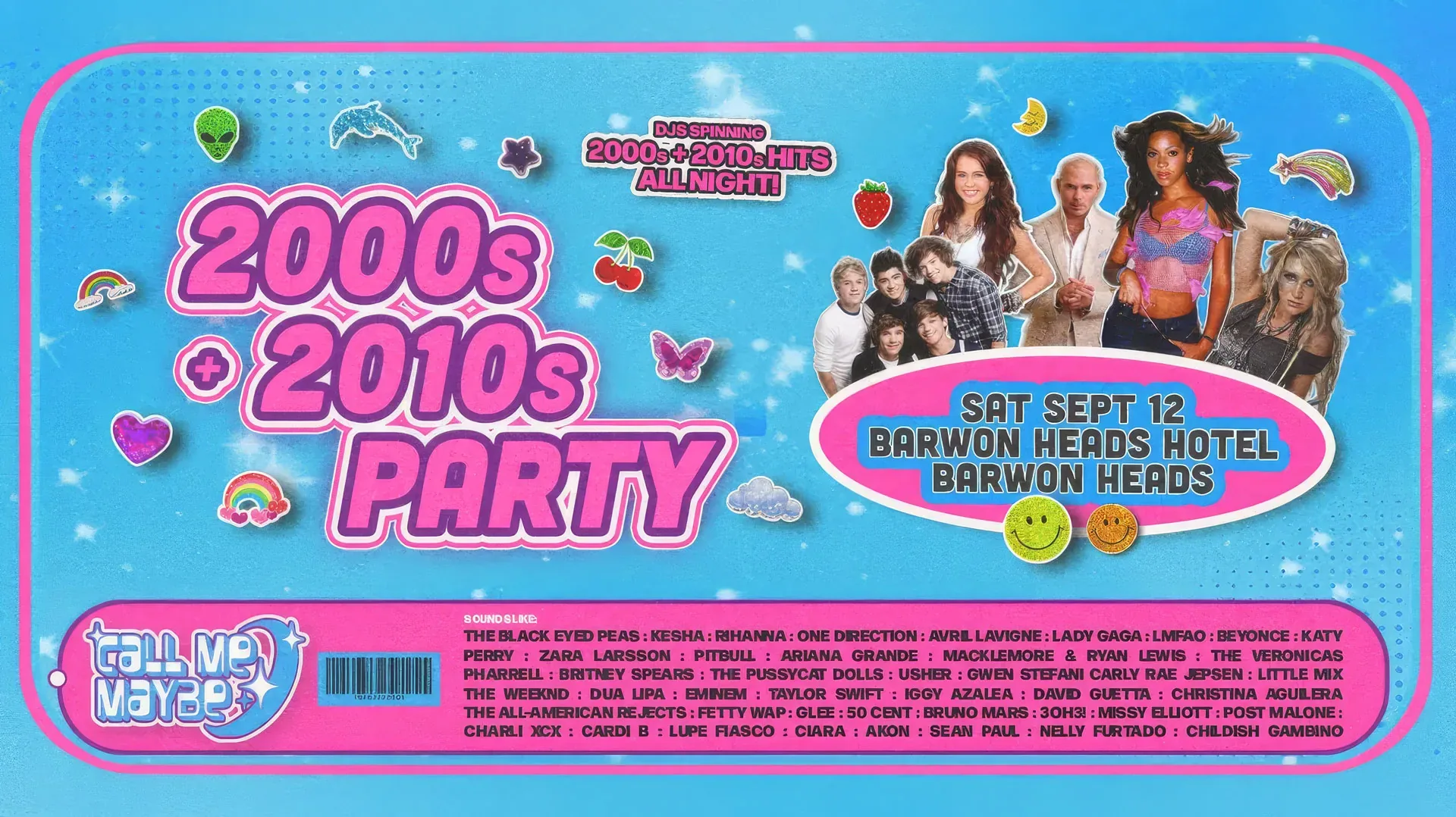 2000s + 2010s Party