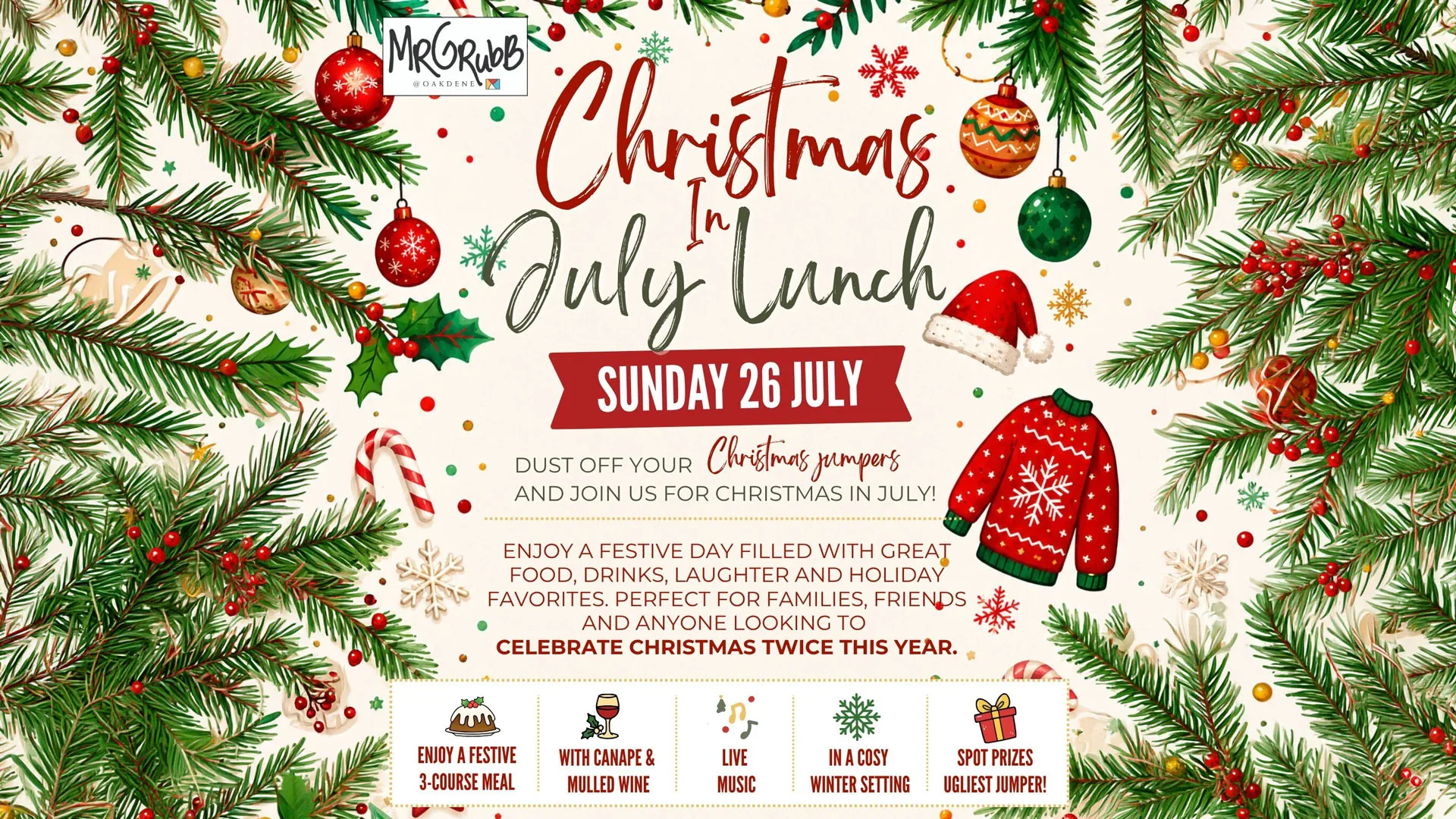 Christmas in July Lunch